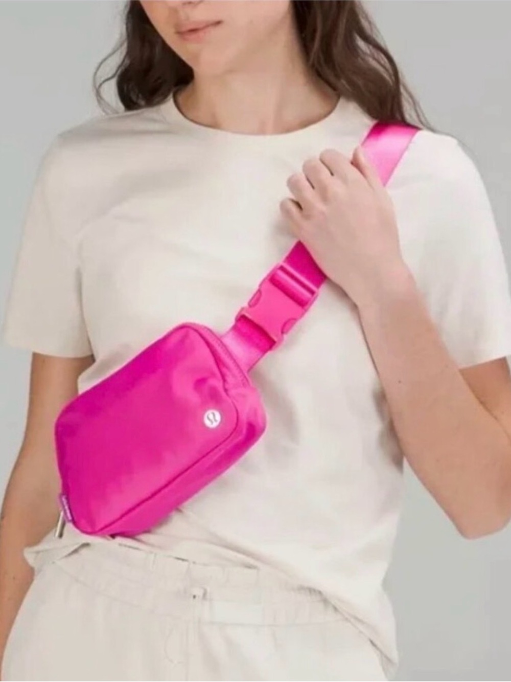 New Lululemon Everywhere Belt Bag 1L Sonic Pink OS